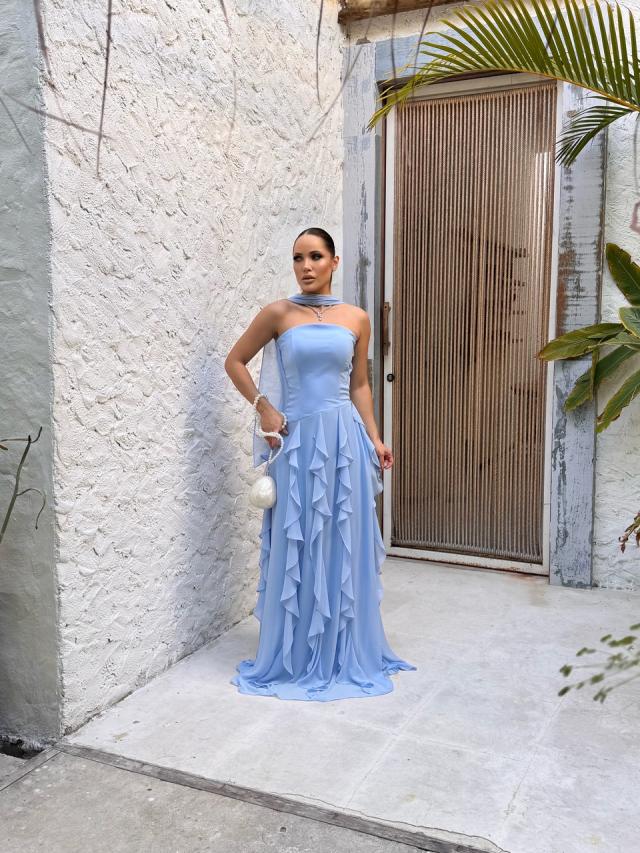 Vestido Julie Azul Serenity