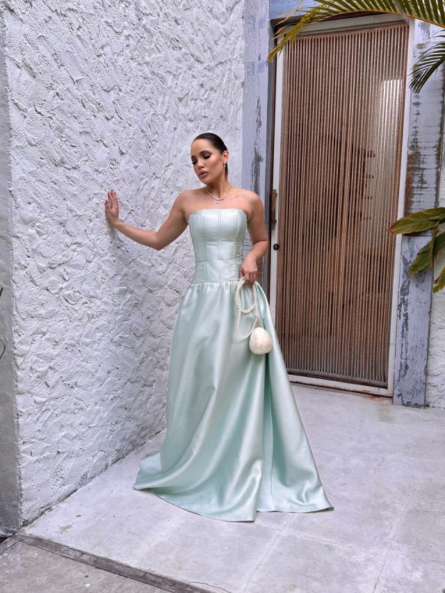 Vestido Ayla Verde Mint 