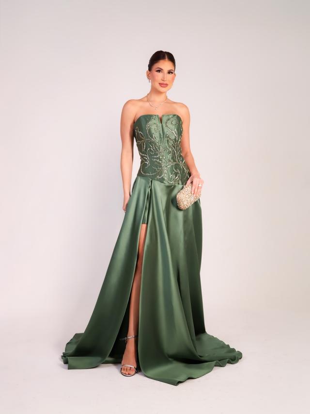 Vestido Eloise Verde Oliva