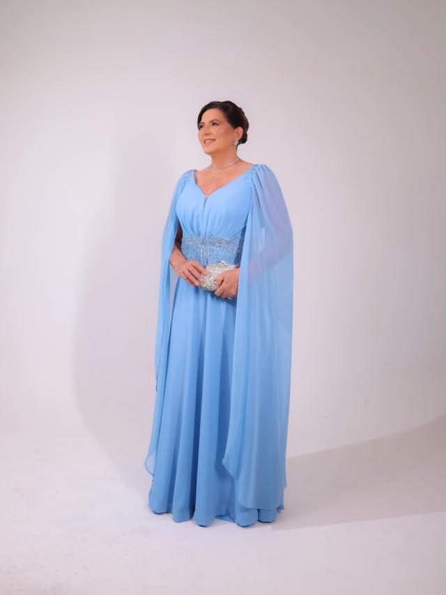 Vestido Catarina Azul Serenity
