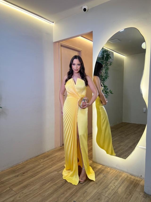 Vestido Elise Amarelo