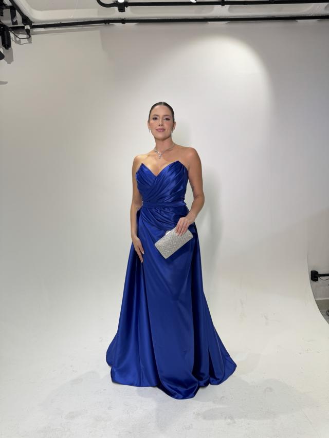 Vestido Penelope Azul Royal