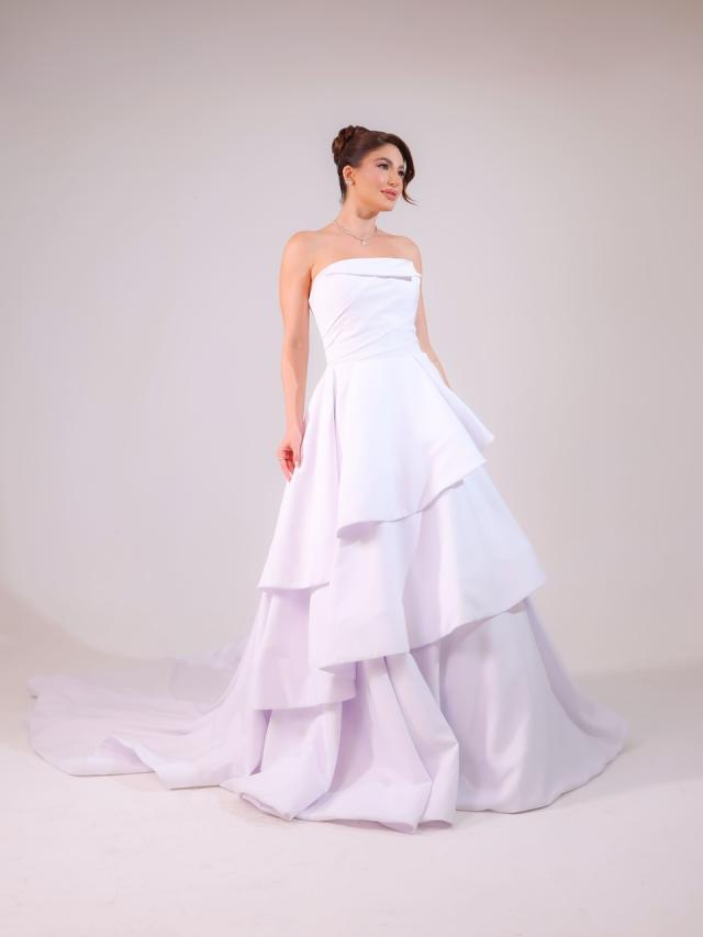 Vestido de Noiva Princesa Tomara que Caia com Saia em Camadas (250)