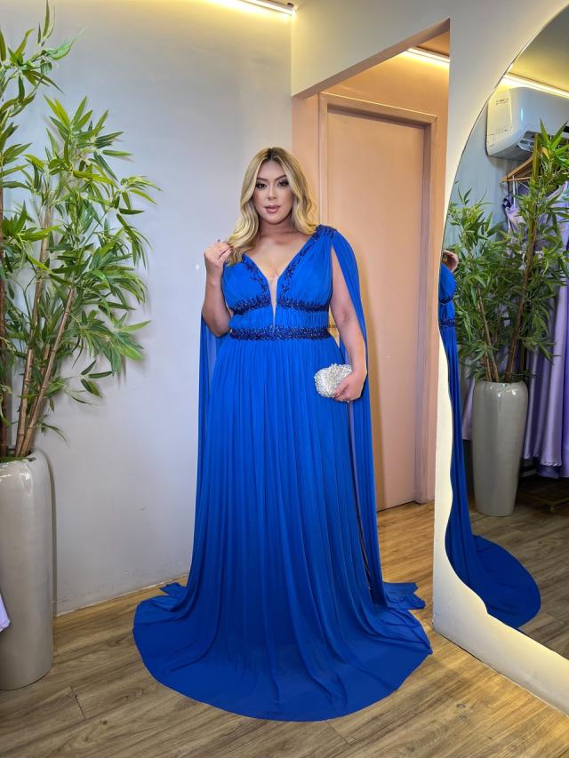 Vestido Susan Azul Royal