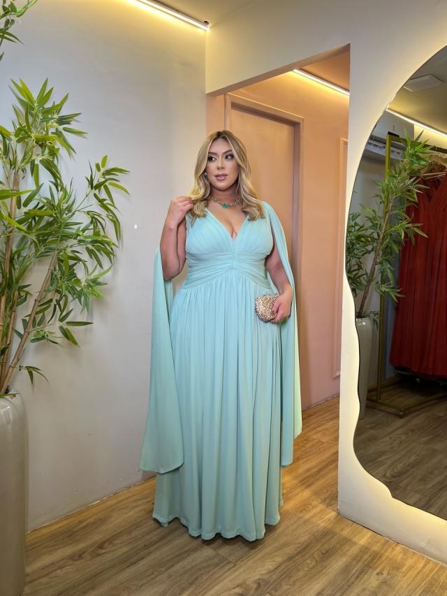 Vestido Suzana Verde Mint