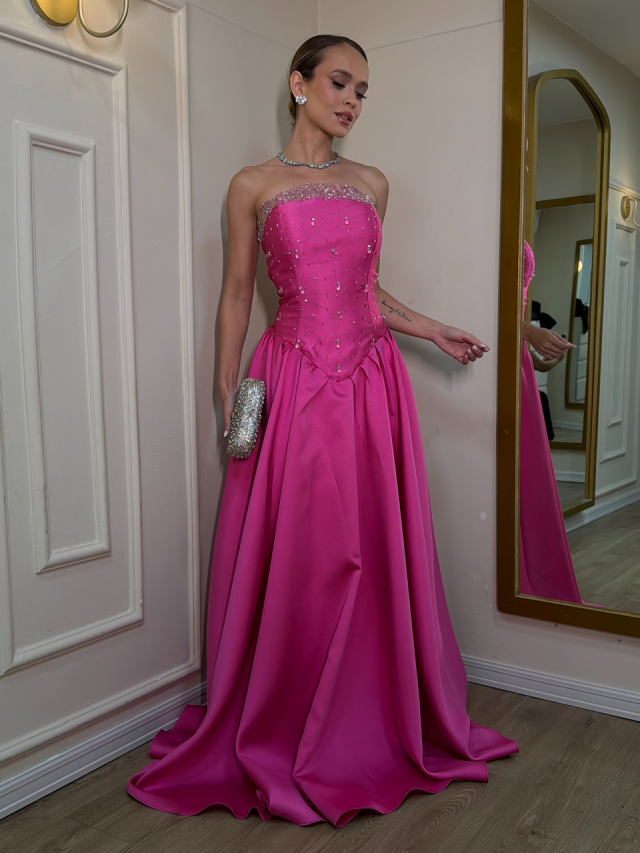 Vestido Carol Pink