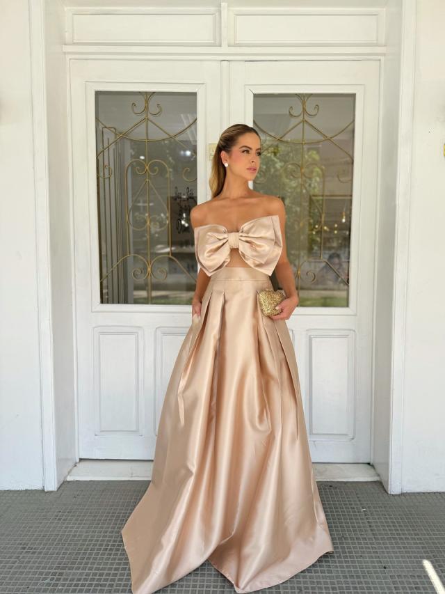 Vestido Perla Dourado