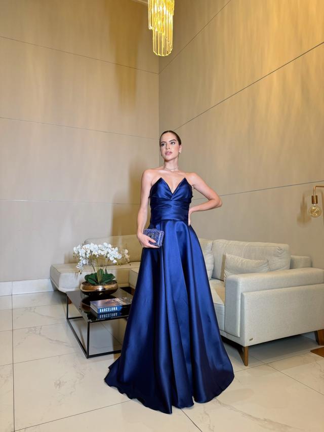 Vestido Emily Azul Marinho