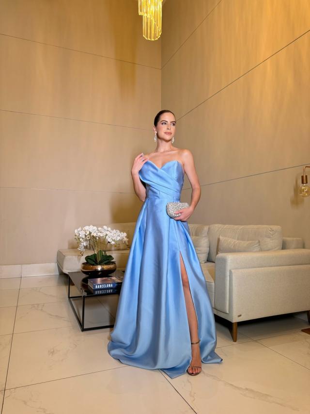 Vestido Laisa Azul Serenity
