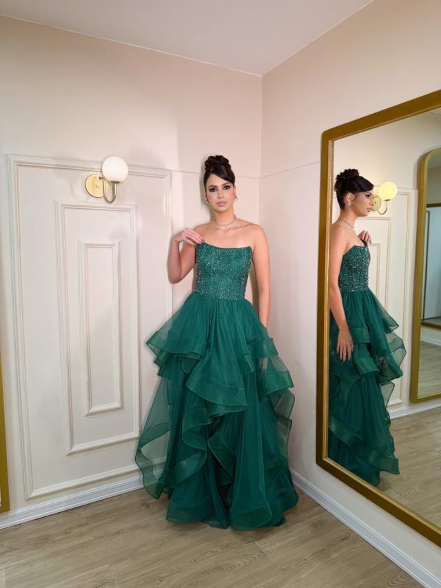 Vestido Kalene verde 