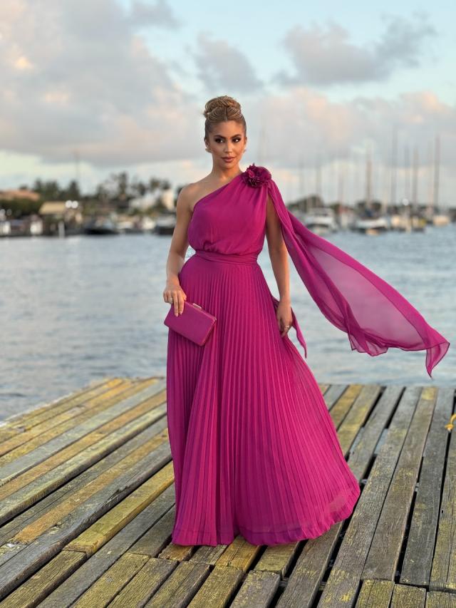 Vestido Licia Fucsia