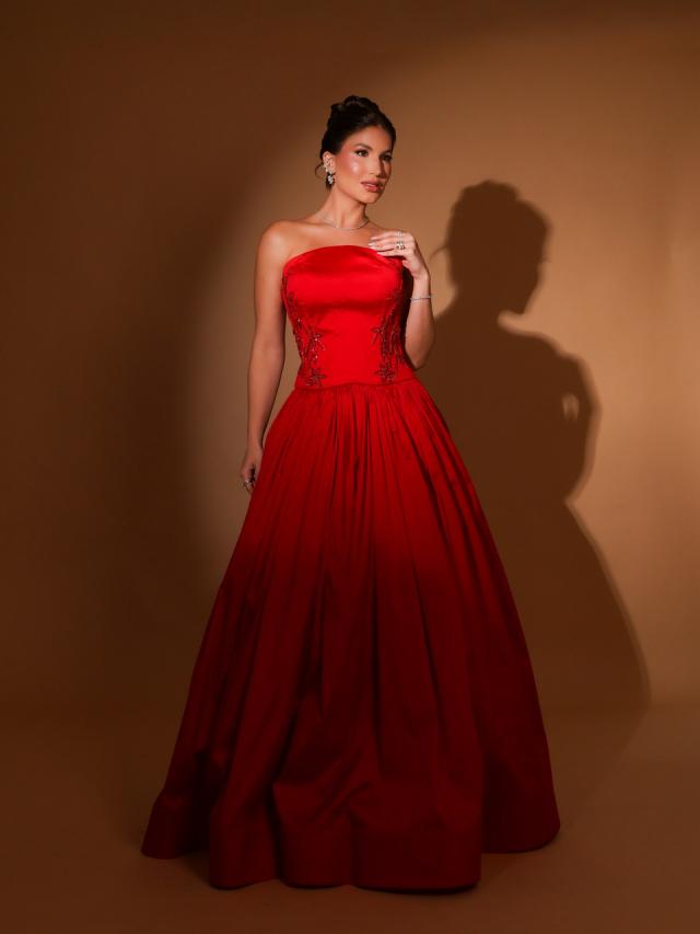 Vestido Luna Vermelho